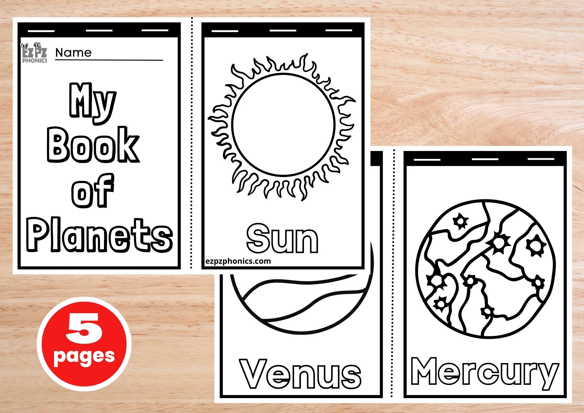 My Book of Planets